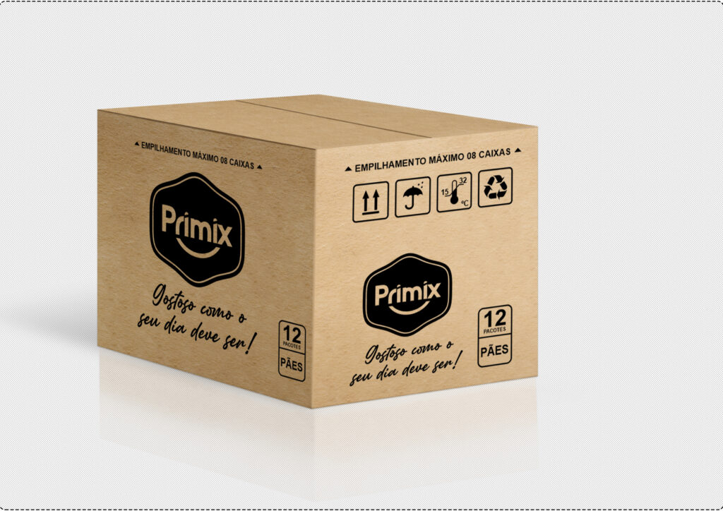 CAIXA DE PAPELÃO 2 PRIMIX 520X420X300MM