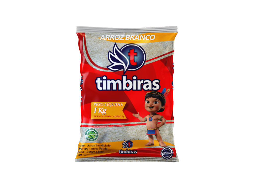 EMBALAGEM – ARROZ BRANCO 1KG