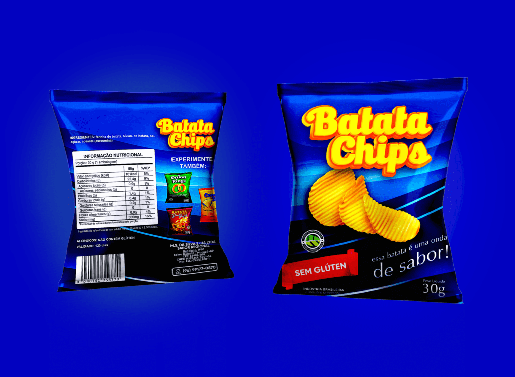 Mockup Batata Chips – Sabor Regional