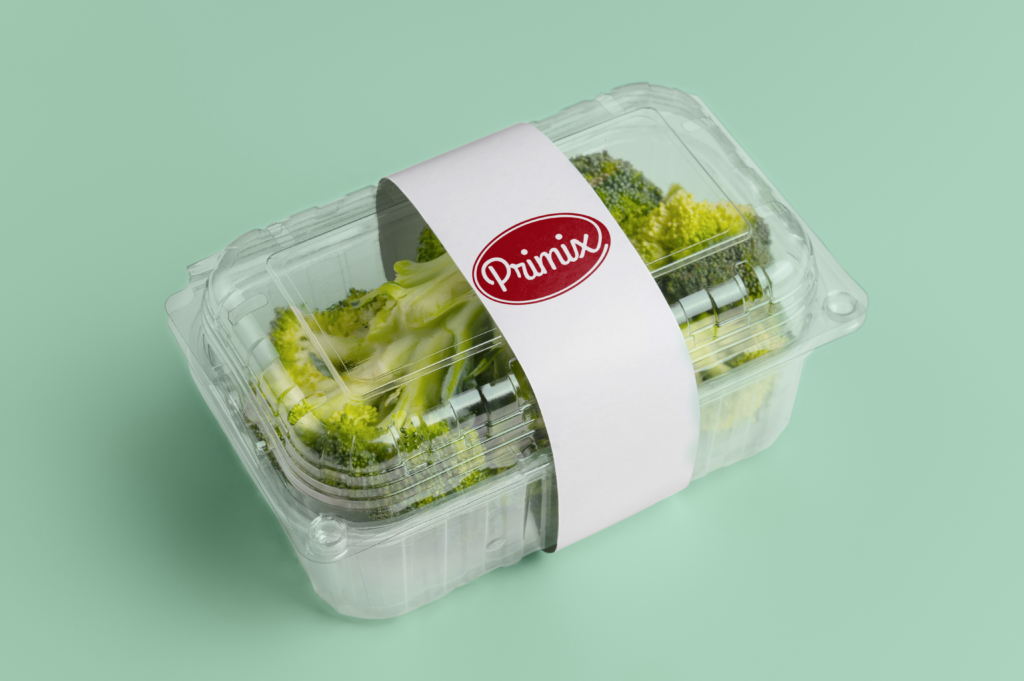Mockup embalagem plástica Primix