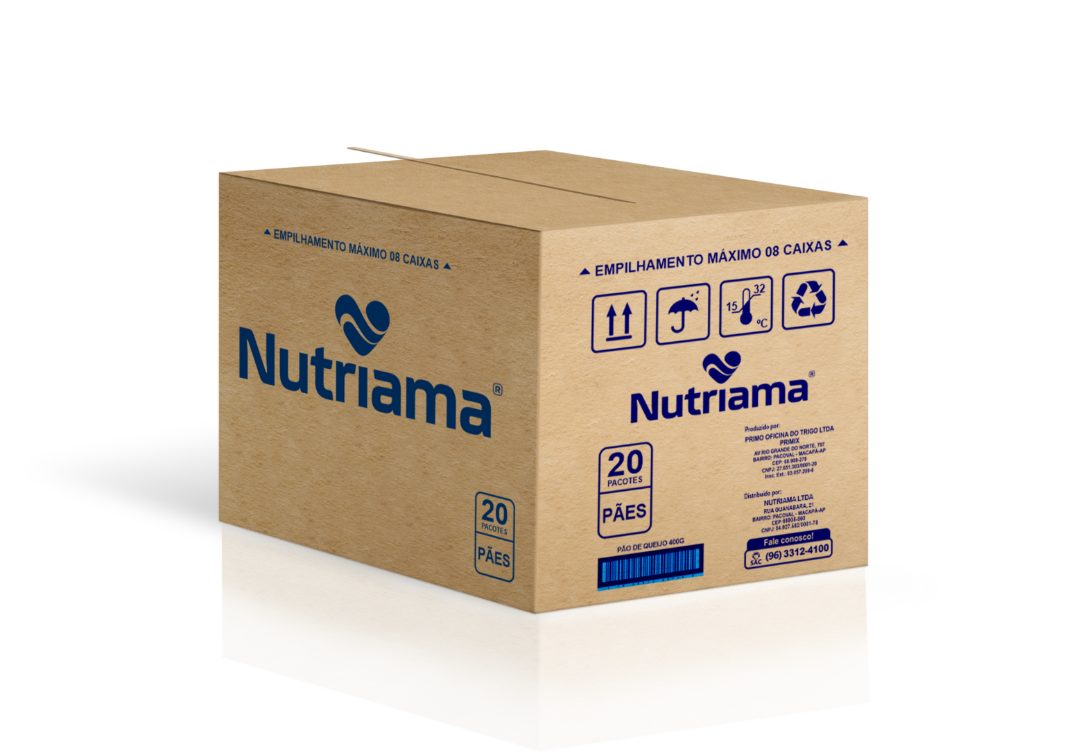 CAIXA DE PAPELÃO 2 PRIMIX NUTRIAMA Web